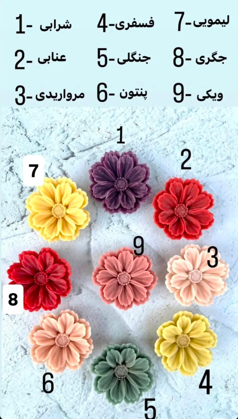 رنگ و مکمل شمع سازی دی جی - نمایندگی فروش