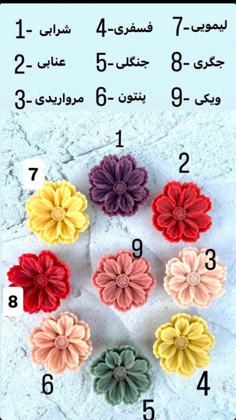 رنگ و مکمل شمع سازی دی جی - نمایندگی فروش